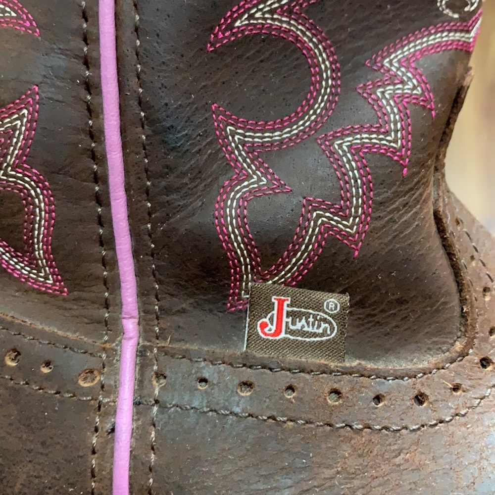 Justin Gypsy Western Boots (6.5B) - Picture 9 of 14